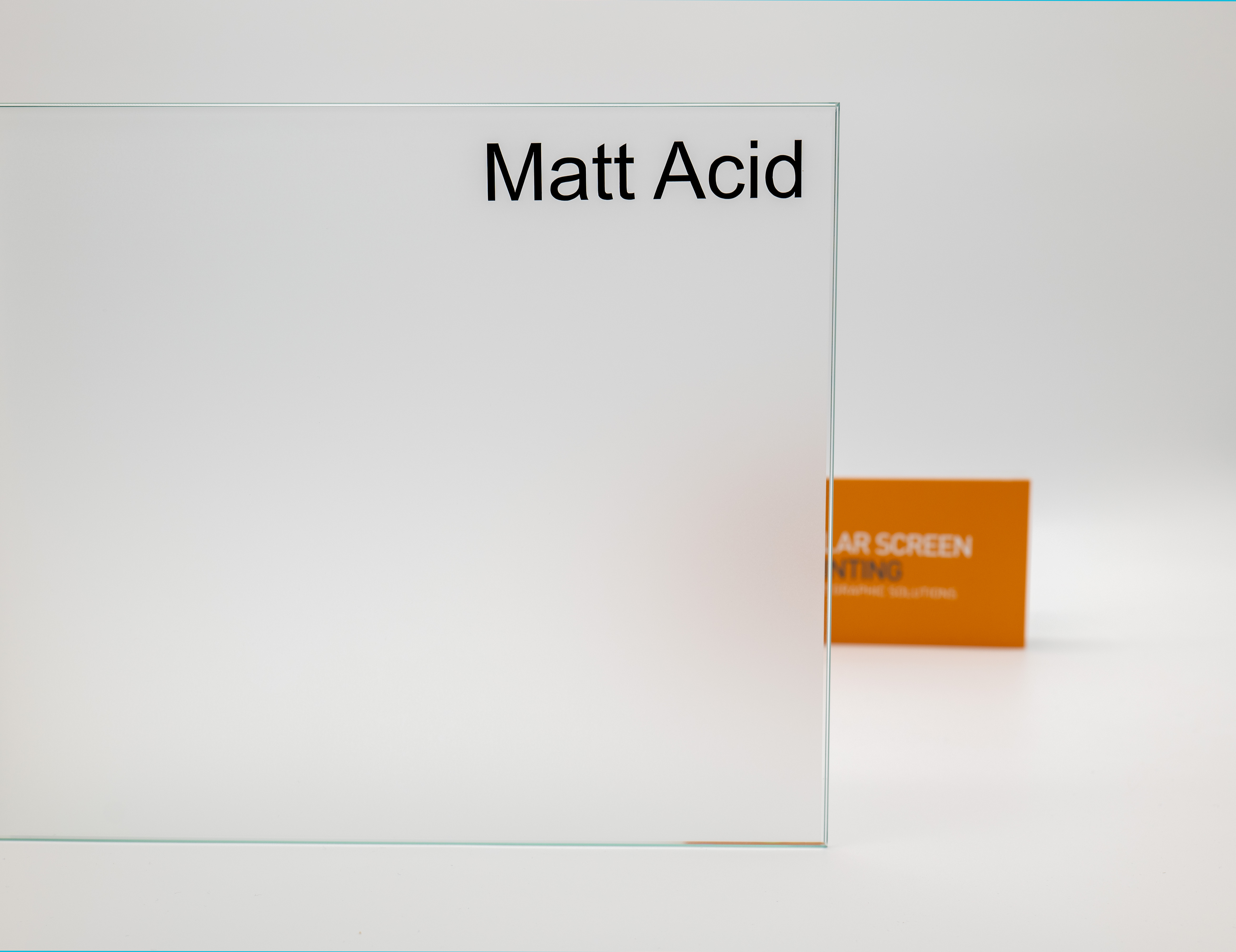 Matt Acid Bubble Free