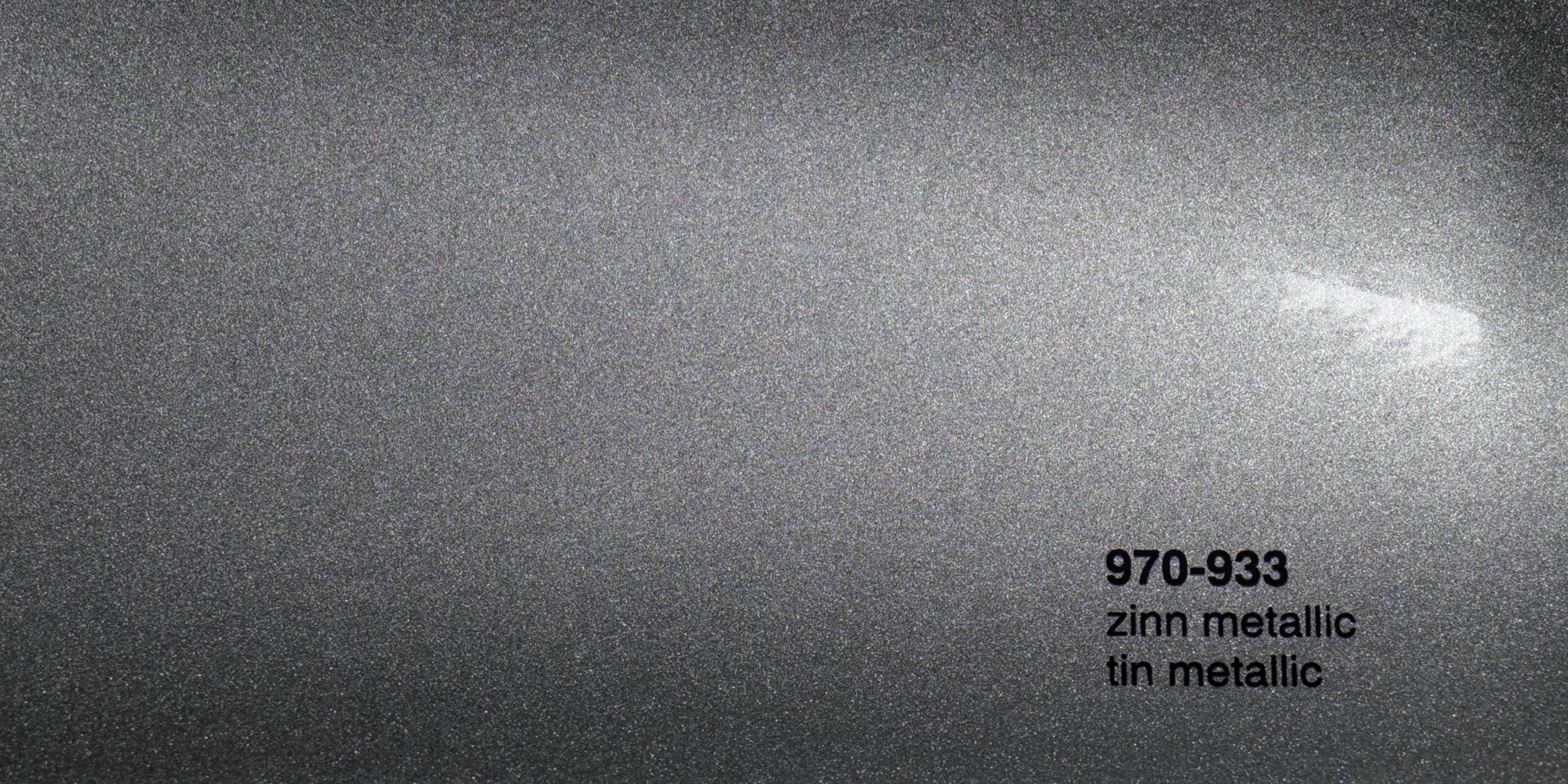 Oracal 970RA - 933 Zinn Metallic Glanz