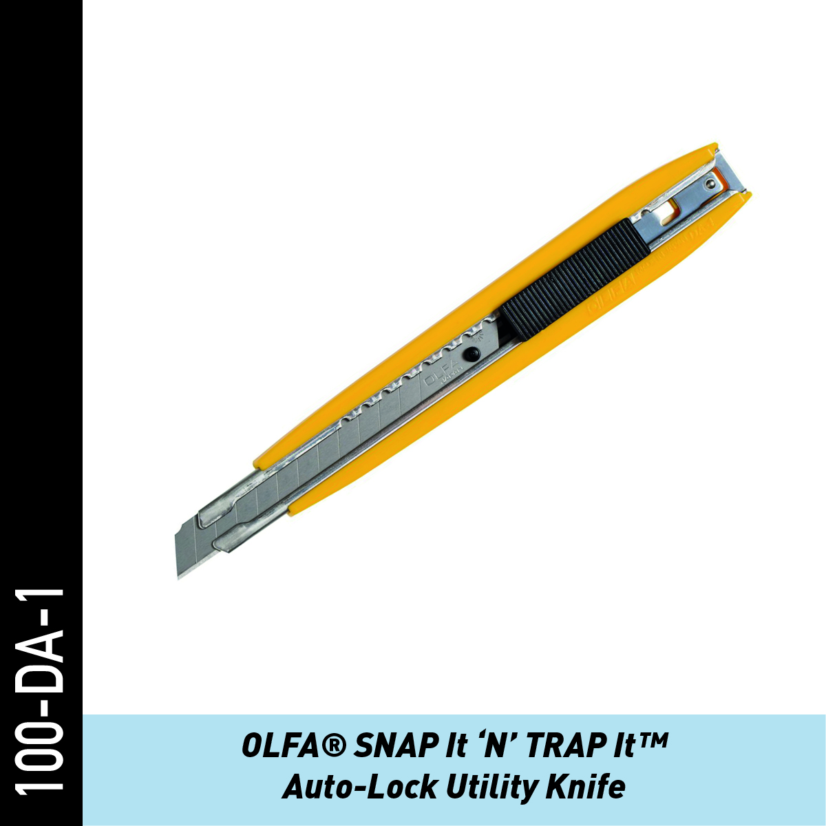OLFA SNAP It 'N' TRAP It™ Auto-Lock Universalmesser
