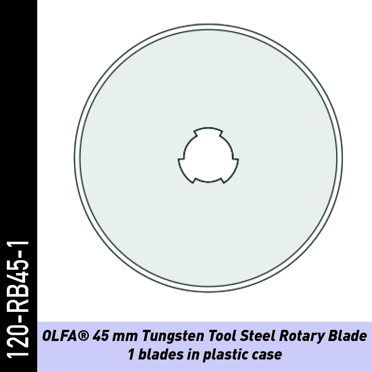 OLFA 45mm Klingen für Rundcutter RTY-/DX,2NS,2G,2C