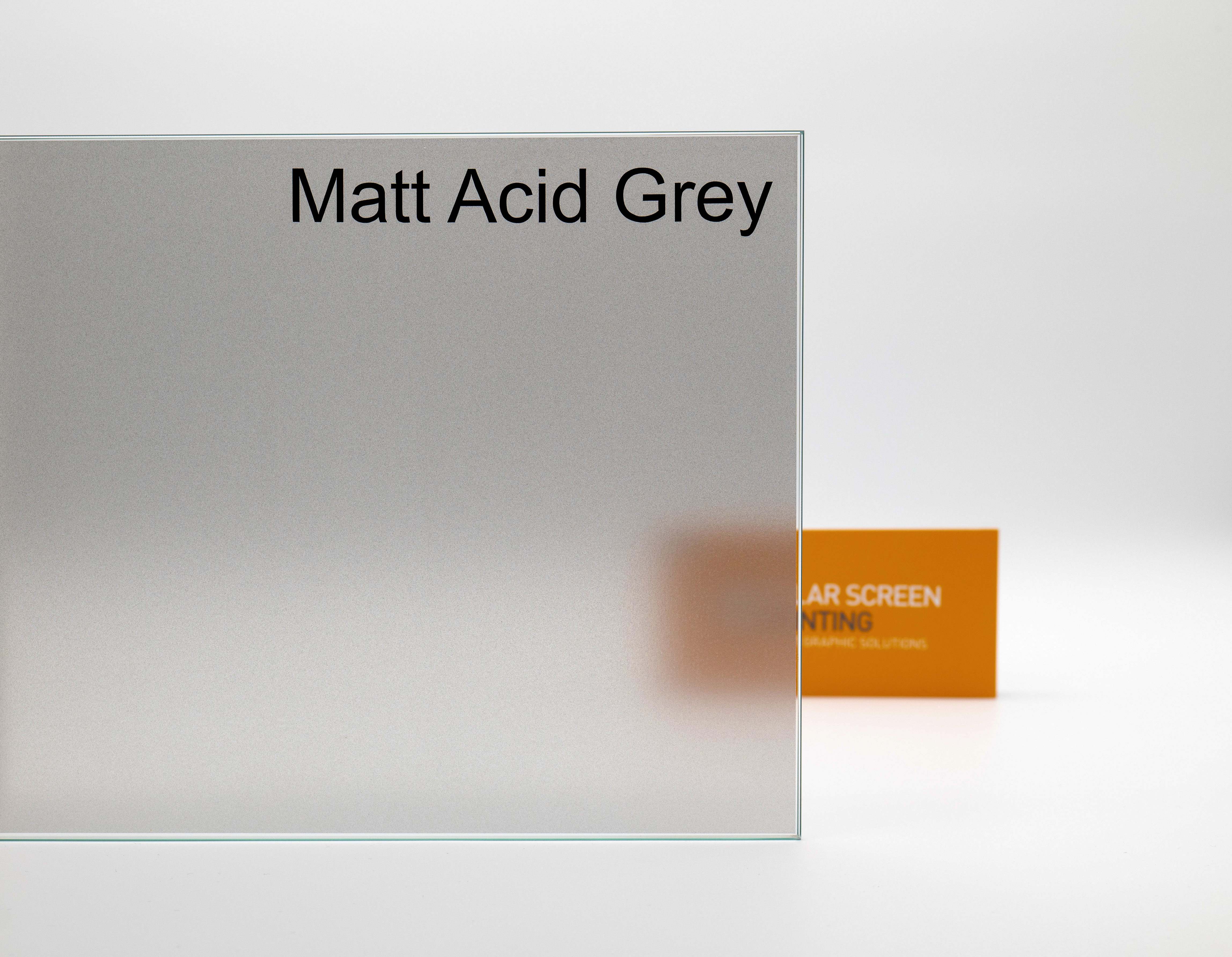 Solar Screen - Matt Acid Grey - 10cm Solar Screen - Matt Acid Grey - 10cm